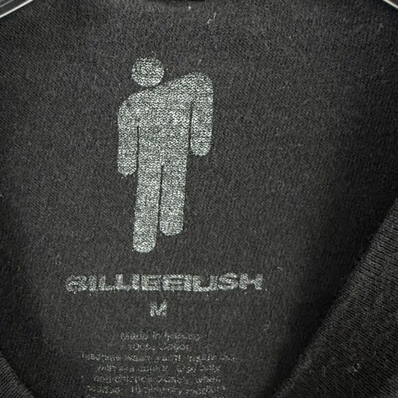 Billie Eilish When We All Fall Asleep T-Shirt Size Medium Anime Graphic - Picture 4 of 7